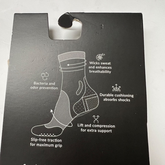 Capezio Lifeknit Sox Nude Dance Socks Size XL12 -13 Made in Italy New - Picture 6 of 6